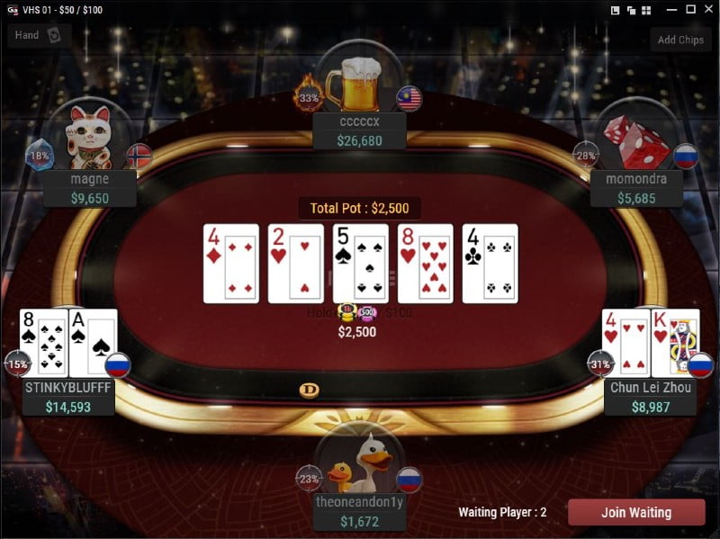 poker jogar online