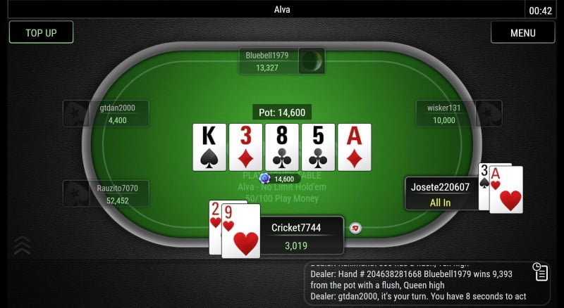 Pokerstars app