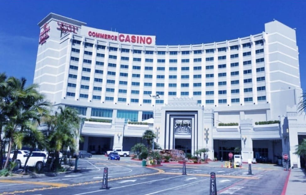 commerce casino poker room info